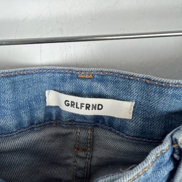 GRLFRND Kendall Super Stretch High-Rise Skinny Jeans Amelia Size 28 EUC N2713 - Picture 9 of 15